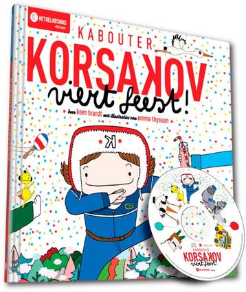 Kabouter Korsakov Viert Feest | Koen Brandt | Nieuw, Ophalen of Verzenden, Nieuw, Koen Brandt