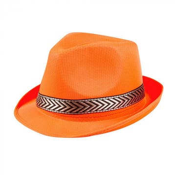 Hoed neon oranje, Ophalen of Verzenden, Nieuw