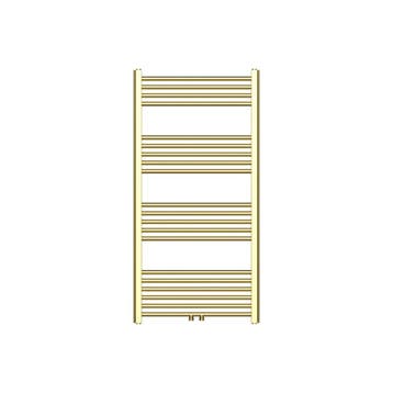120x60 cm - 775 Watt - Ecorad Handdoekradiator - Geborsteld, Doe-het-zelf en Verbouw, Verwarming en Radiatoren, 500 tot 800 watt