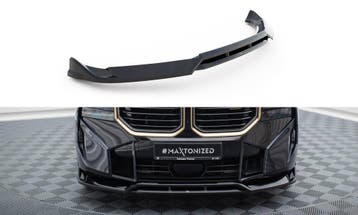 Voorspoiler BMW XM G09 Maxton Glans Zwart V.1, Ophalen of Verzenden, Nieuw