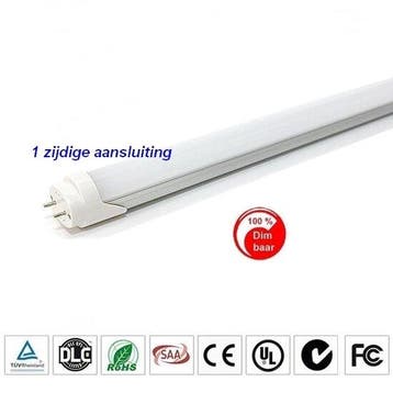 LED TL buis, dimbaar, 150cm Natuurlijk-wit 1 zijdige aan..., Huis en Inrichting, Verzenden, Nieuw