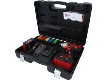 eMONSTER 1/2" brushless accu-slagschroefmachineset - 9 - del, Ophalen of Verzenden