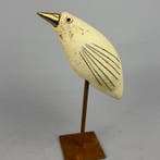 Ewa Budzowska - sculptuur, NO RESERVE- BIRD- decorated 24