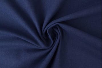 10 meter molton stof - Navy, Blauw, 120 cm of meer, Ophalen of Verzenden, Katoen