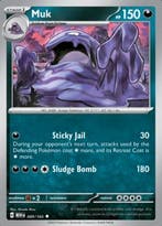 Muk 089/165 reverse holo pokemon 151, Hobby en Vrije tijd, Verzamelkaartspellen | Pokémon, Ophalen of Verzenden, Nieuw, Losse kaart