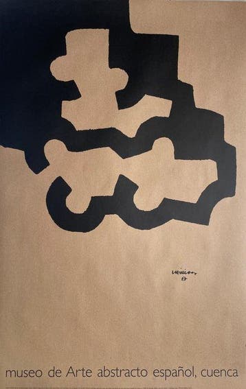 Eduardo Chillida (after) - Composición Abstracta - Museo de, Antiek en Kunst