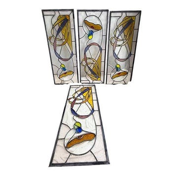 Glas-in-loodraam (4) - 1910-1920
