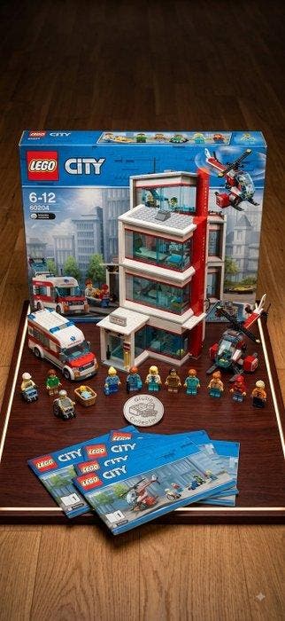 Lego Set - 60204 - City - City Hospital, Nieuw