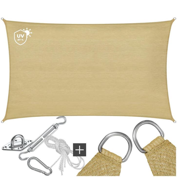 Schaduwdoek Sunny, Tuin en Terras, Zonneschermen, Verzenden