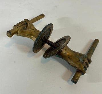 Deurklink - 1850-1900 - Antiek deurbeslag