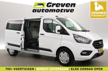 Ford Transit Custom 2.0 TDCI L2H1  Dubbele Cabine  2800kg, Wit, Nieuw, Ford, Te koop