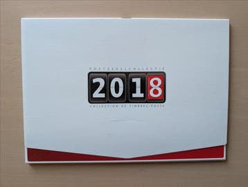 België 2018 - België - Belgie - De jaarlijkse envelop in de, Gestempeld