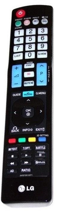 Afstandsbediening Lg AKB72914271 50pz250, Ophalen of Verzenden, Nieuw, Origineel