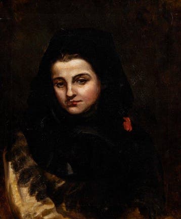 Matthijs maris (1839-1917), Toegeschreven aan - Portret van