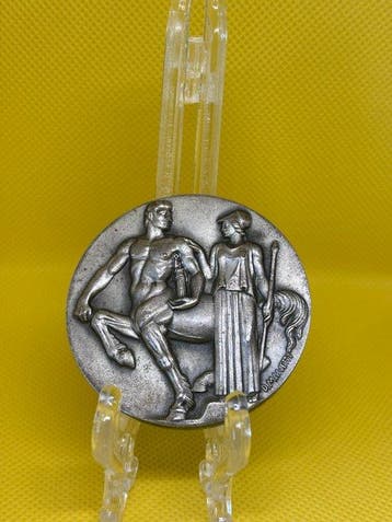 Comitato Olimpico Nazionale Italiano - 1930 - Medaille CONI, Nieuw