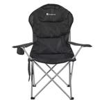 Inklapbare Campingstoel / Vouwstoel Lido - Zwart - Incl. Opb, Verzenden, Nieuw