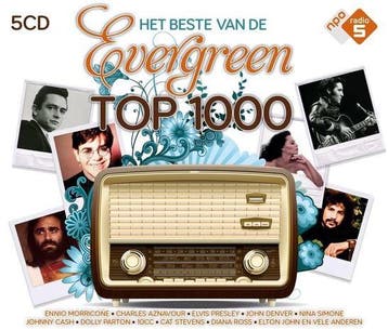 Het Beste van de Evergreen Top 1000 (5CD), Verzenden, Nieuw in verpakking