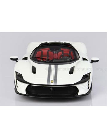 2021 FERRARI DAYTONA SP3 SERIE ICONA BIANCO BBR MODELAUTO, Nieuw