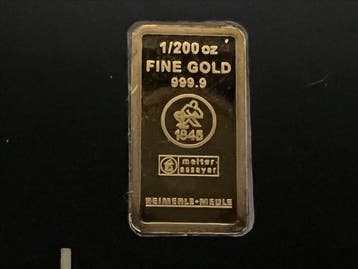 Duitsland. 1/200 Oz, Gold .9999 (Zonder minimumprijs)