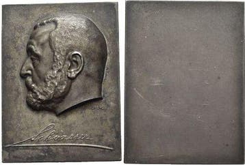 Plakette 1842 medaille von Karl Perl 1876-1965, Verzenden
