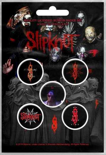 Slipknot button We Are Not Your Kind officiële merchandise, Ophalen of Verzenden, Nieuw, Gebruiksvoorwerp