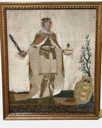 Icoon - Textiel - Koning Richard I van Engeland