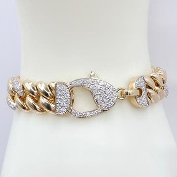 Zonder minimumprijs - Armband - 14 karaat Geel goud -, Nieuw