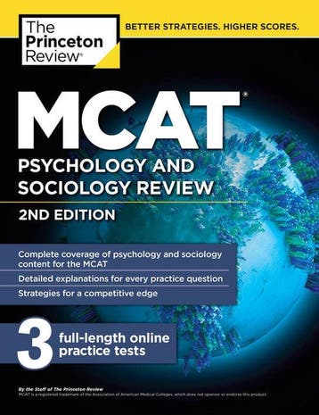 MCAT Psychology and Sociology Review, 2nd Edition, Verzenden, Gelezen, Princeton Review