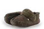 Warmbat Pantoffels in maat 36 Bruin, Bruin, Verzenden, Zo goed als nieuw, Pantoffels of Sloffen