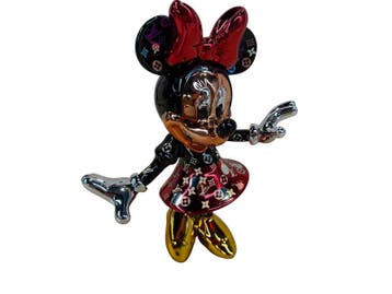 Mini Mouse, Lior24, Roze / Zwart / Goud / Rood en zilver, Nieuw