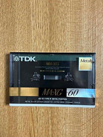 TDK - MA-XG 60 Type IV Lege audiocassette, Nieuw