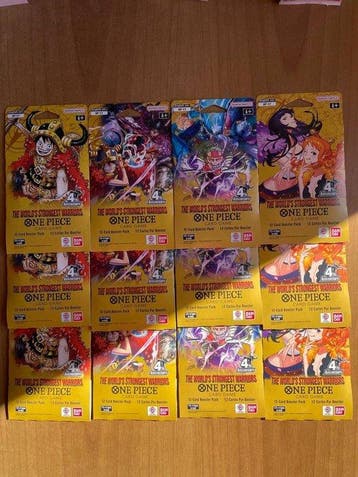 Bandai - 12 Booster pack - One Piece - One Piece Card Game, Nieuw