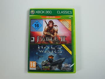 Xbox 360 - Fable II & Halo Wars [Classics], Ophalen of Verzenden, Nieuw