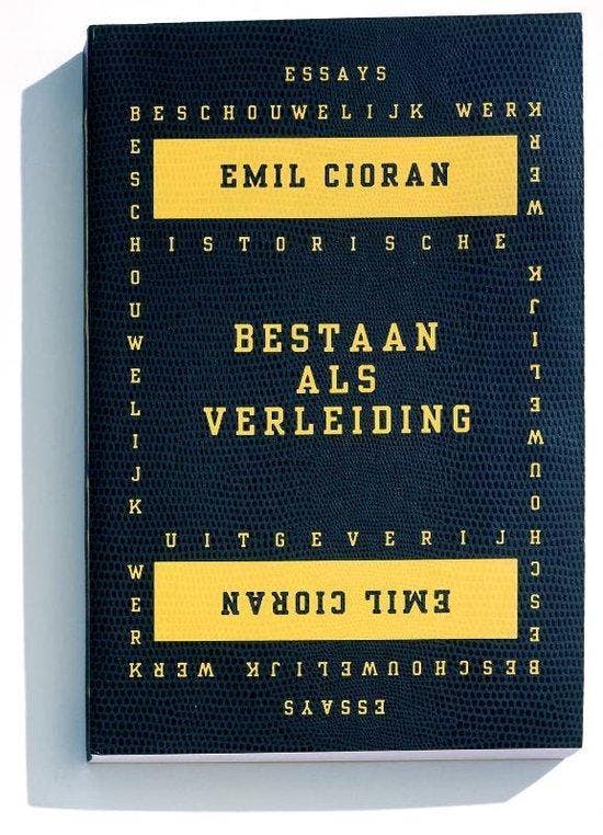 Beschouwelijk werk 1 -   Bestaan als verleiding, Boeken, Literatuur, Ophalen of Verzenden