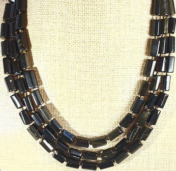 Natuurlijke gouden obsidiaan - Blokkeert de negatieve