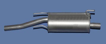 *Tip*  Einddemper OPEL Corsa C Corsa B, Auto-onderdelen, Ophalen of Verzenden, Nieuw, Opel