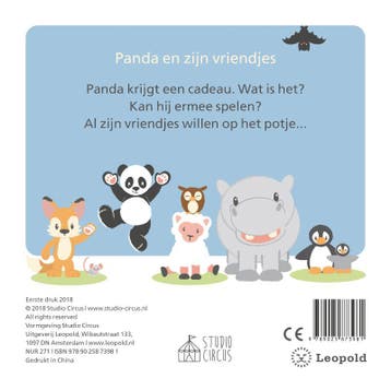 Panda op het potje / Panda en zijn vriendjes 9789025873981, Verzenden, Gelezen, Studio Circus
