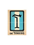 1973 DE TOMASO PROGRAMMA BROCHURE ITALIAANS ENGELS, Boeken, Nieuw, Author