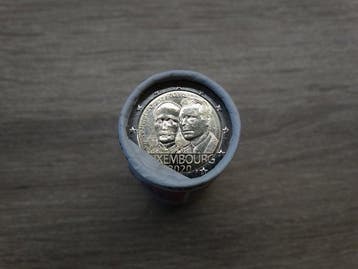 Luxemburg. 2 Euro 2020 Prince Henri (25 stuks) in zichtrol