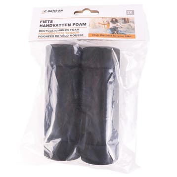 Benson Zwarte fietshandvatten - schuimrubber - extra grip..., Ophalen of Verzenden, Nieuw, Frame