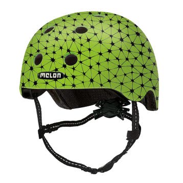 Melon BabyHelm / Kinderhelm XXS Reflective Synapse Green (44, Verzenden, Nieuw