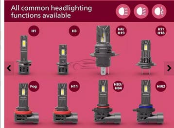 Philips Ultinon Access LED H11 set 11362U2500CX, Ophalen of Verzenden, Nieuw