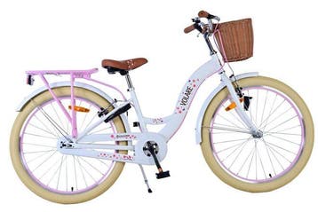 Volare Blossom 24 inch meisjesfiets - Wit - zonder, Verzenden, Nieuw