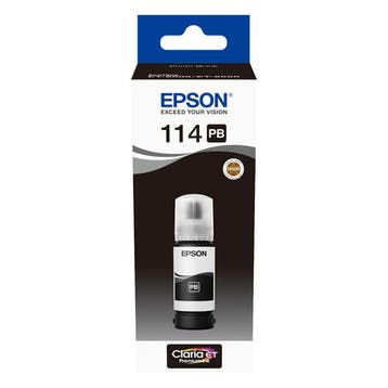 Epson 114 inktfles foto zwart (origineel), Verzenden, Nieuw, Epson