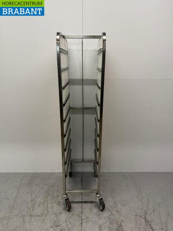 RVS Regaalwagen 9 x 1/1 GN 171,6 cm Horeca, Zakelijke goederen, Ophalen of Verzenden, Gebruikt