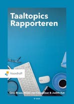 Taaltopics Rapporteren / Leerboek 9789001575540 C. Braas, Boeken, Verzenden, Zo goed als nieuw, C. Braas