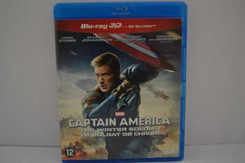 Captain America - The Winter Soldier 3D + 2D (BLU-RAY), Verzenden, Zo goed als nieuw