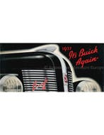 1937 BUICK EIGHT MODELLEN BROCHURE ENGELS, Nieuw, Author
