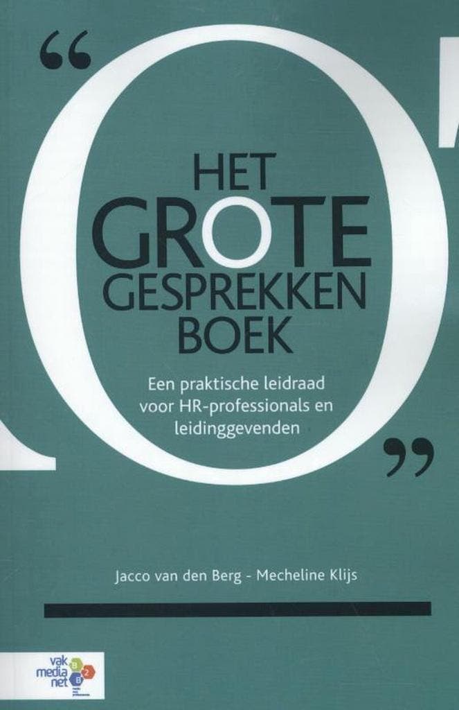 Het grote gesprekkenboek - Jacco van den Berg 9789462151017, Boeken, Economie, Management en Marketing, Gelezen, Verzenden