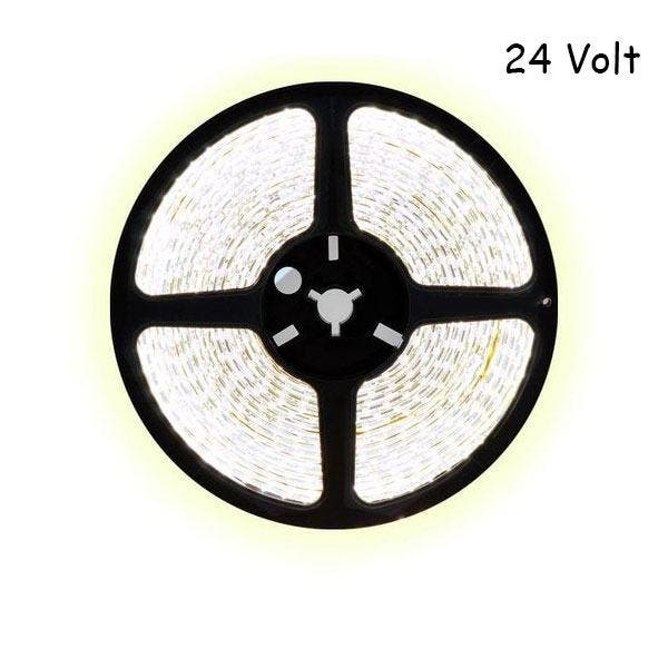 2,5 meter koud wit led strip - 60Leds/m - 24V, Hobby en Vrije tijd, Elektronica-componenten, Nieuw, Ophalen of Verzenden